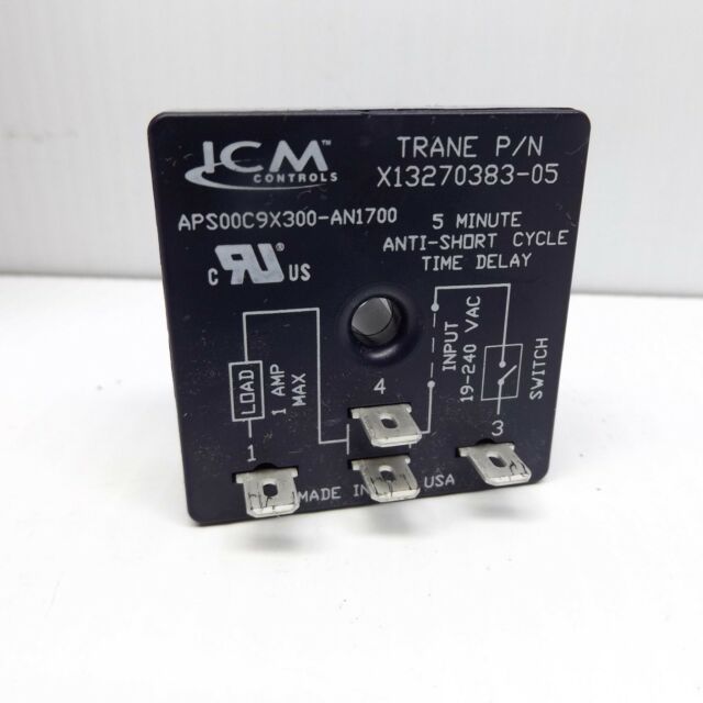 ICM Controls APS00C9X300-AN1700 5 Minute Anti-Short CycleTime Delay X13270383-05 